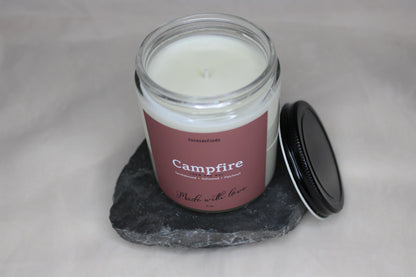 Camping Candle, Summer spring candle, Gift hor Her, Scented Candle, Gift for loved Once, Gifting candle, Campfire Candle, Woody Candle,
