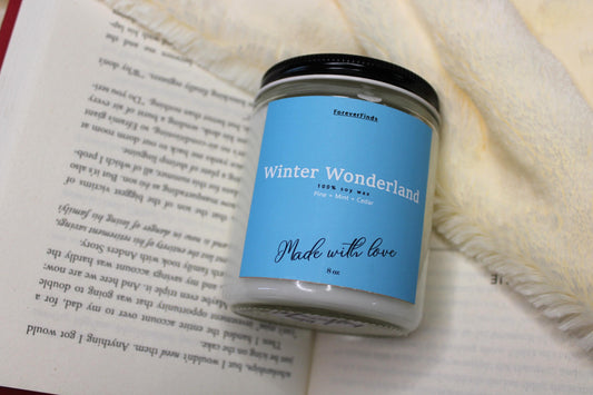 Winter Wonderland Candle, Winter candle,  Scented Candle, Gift for loved Once, Gifting candle,Fresh Candle, Gift hor Her, gift for him