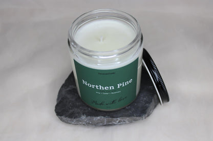 Pine Candle, Scented Candle, Winter candle, Gift hor Her, Gift for loved, Gifting candle, Northern Pine Candle, Woody Candle, Gift for him