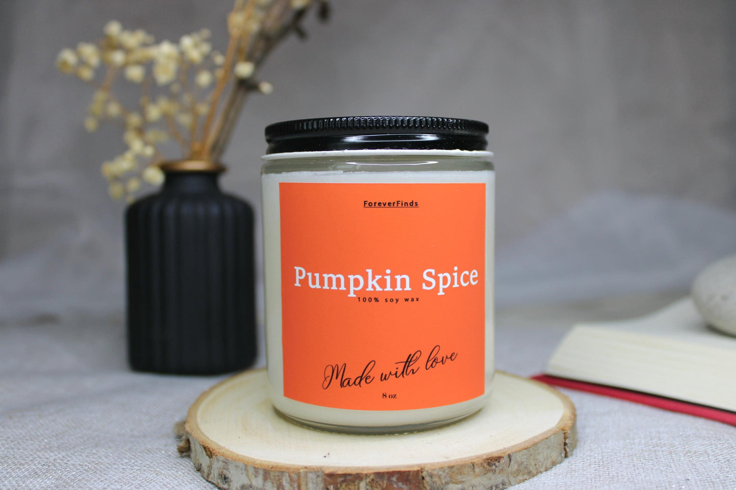 Pumpkin Candle, Gift hor Her, Scented Candle, Gifting candle, Pumpkin Spice Candle, Gift for loved Once, fall candle, Gift for him