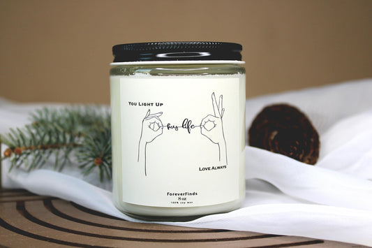 Quote Candle, Love Candle, Gifting candle, Gift hor Her, Scented Candle, Gift for loved Once, , Winter Spice Candle, Cozy Candle