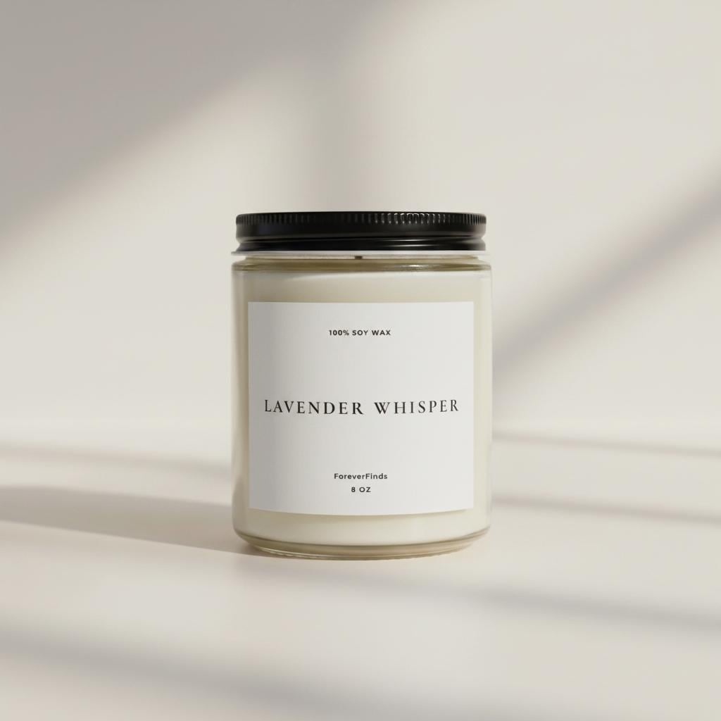 Lavender Whisper Soy Candle