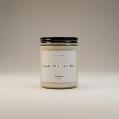 Lavender Eucalyptus Soy Candle