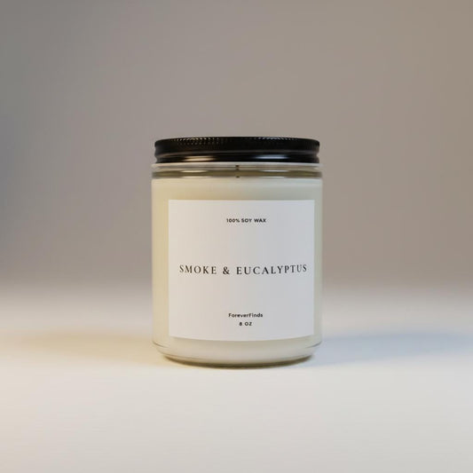 Smoke and Eucalyptus Soy Candle