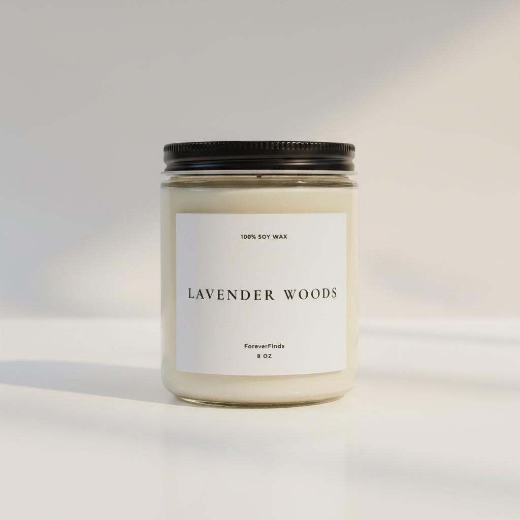Lavender Woods Soy Candle