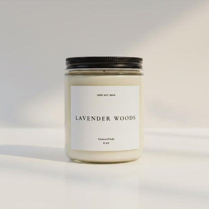 Lavender Woods Soy Candle