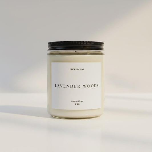 Lavender Woods Soy Candle