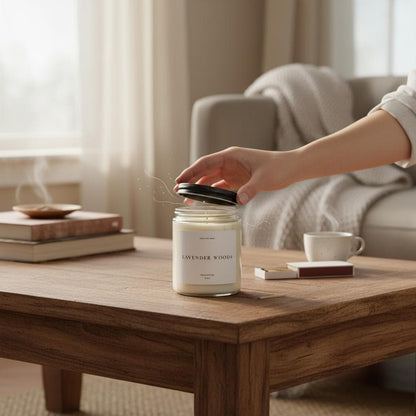Lavender Woods Soy Candle