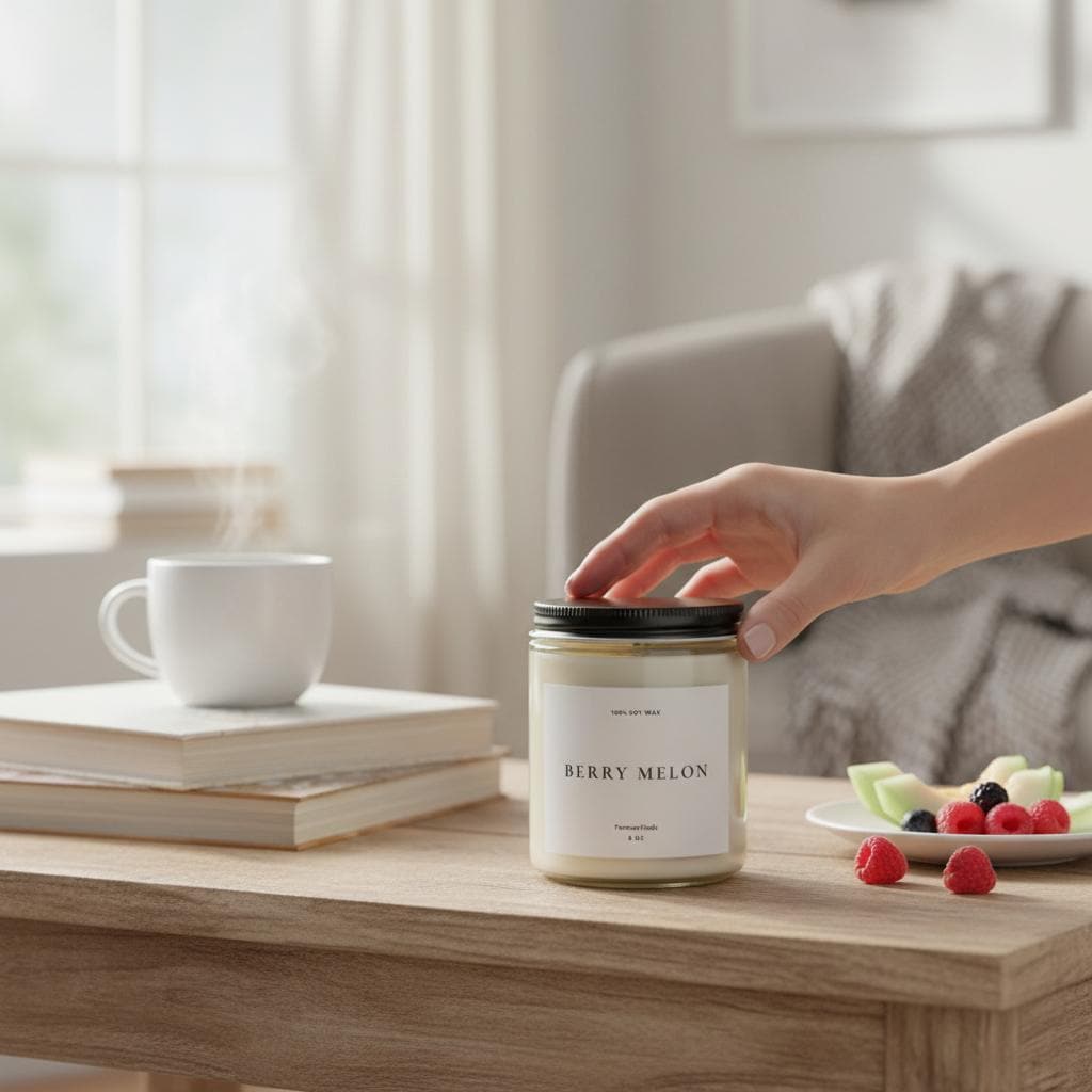 Berry Melon Soy Candle