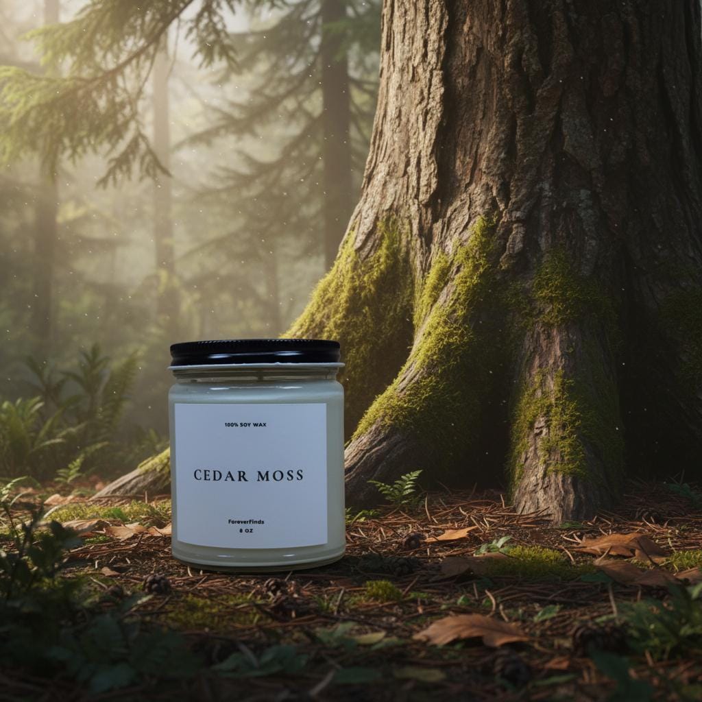 Cedar Moss Soy Candle