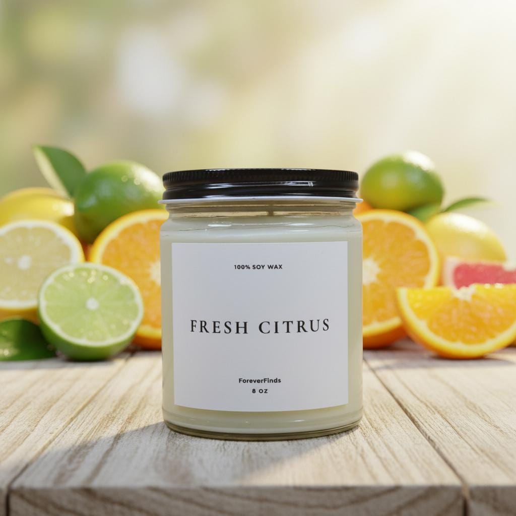 Fresh Citrus Soy Candle
