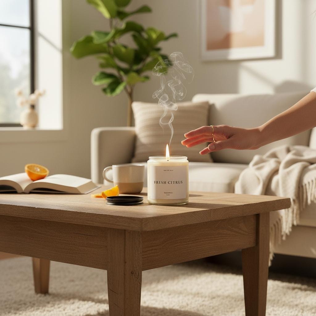 Fresh Citrus Soy Candle