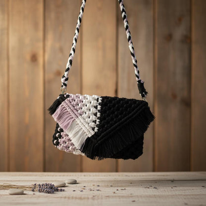 Macrame Shoulder Purse