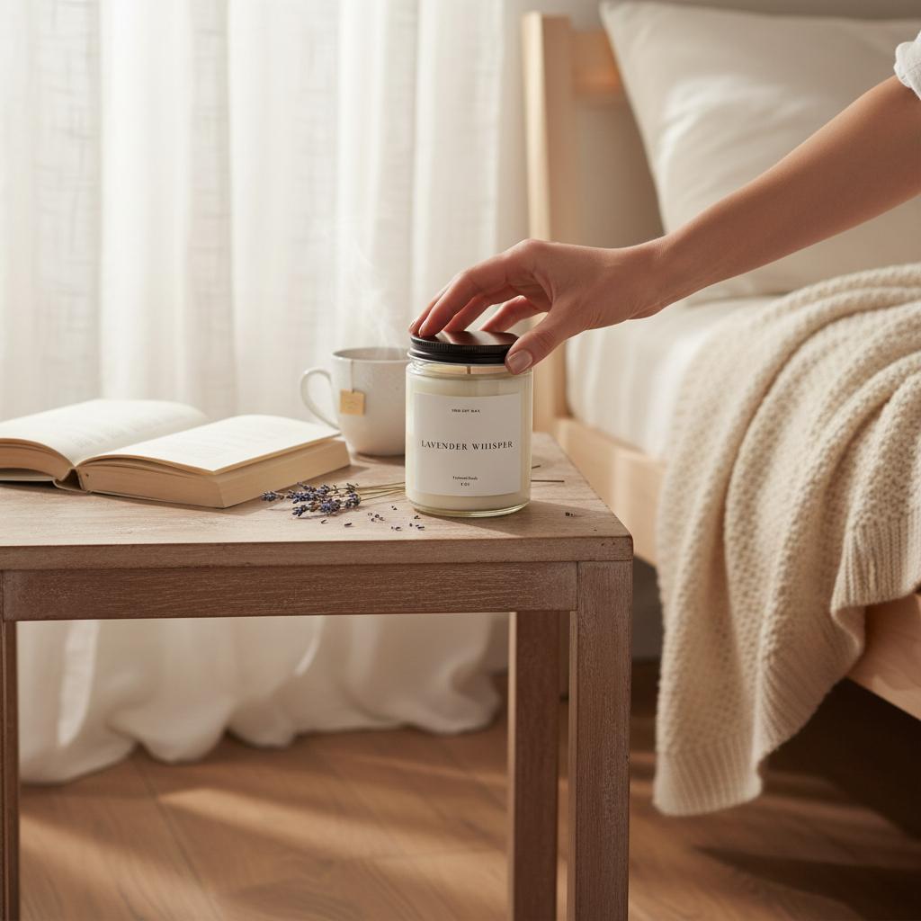 Lavender Whisper Soy Candle