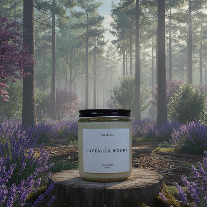 Lavender Woods Soy Candle