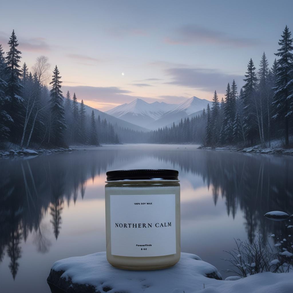 Northern Calm Soy Candle