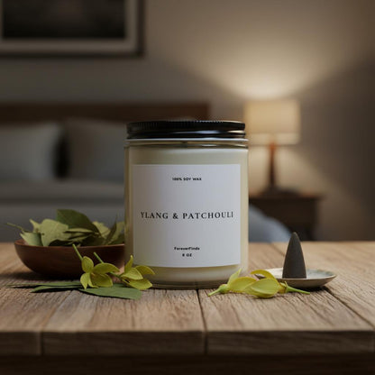 Ylang Patchouli Soy Candle