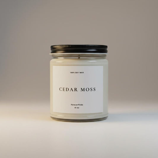 Cedar Moss Soy Candle