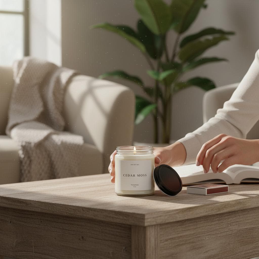 Cedar Moss Soy Candle