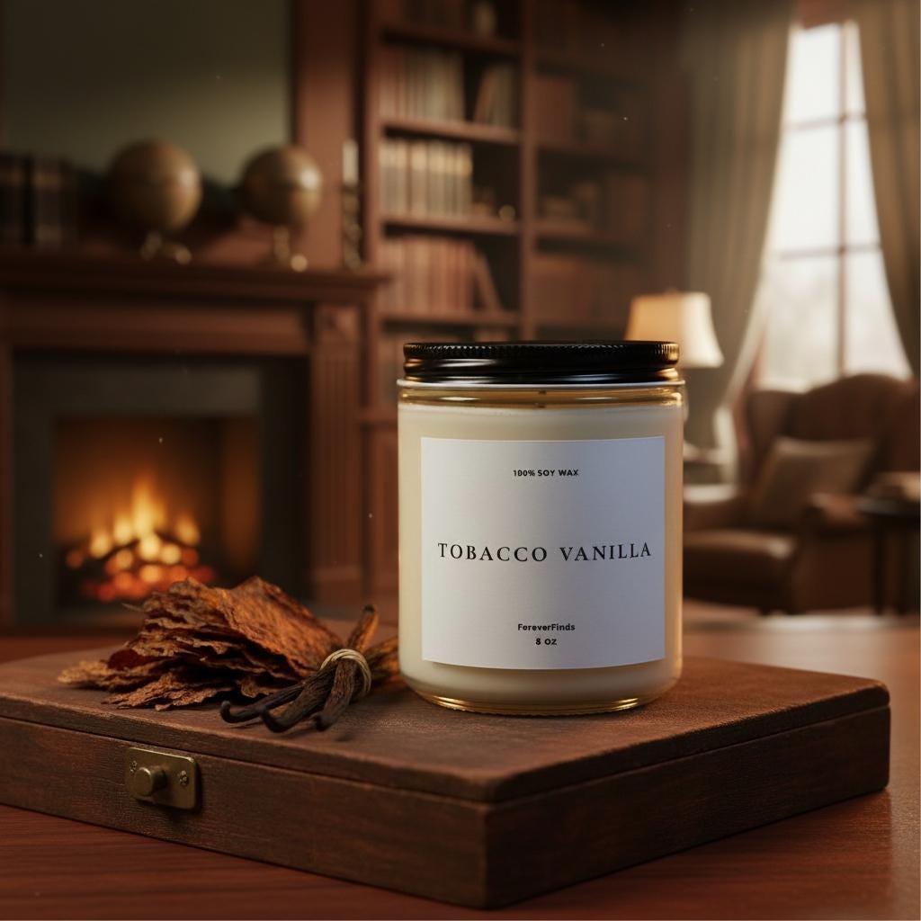 Tobacco Vanilla Soy Candle