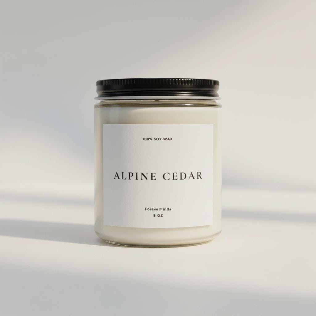Alpine Cedar Soy Candle