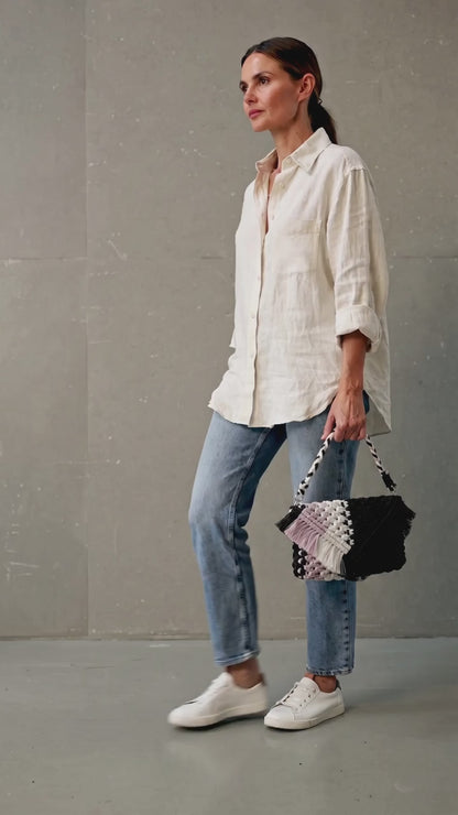 Macrame Shoulder Purse